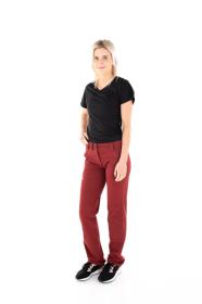 Kilpi LAGO-W tmavě červené dámské outdoorové kalhoty