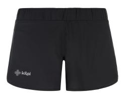 Kilpi LAPINA-W čierne dámske bežecké šortky