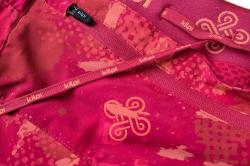 Kilpi LAPINA-W ružové dámske bežecké šortky