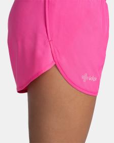KILPI LAPINA-W Růžové dámské běžecké šortky