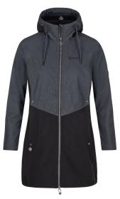 Kilpi LASIKA-W Černý dámský softshell kabát Kilpi LASIKA-W Černý dámský softshell kabát