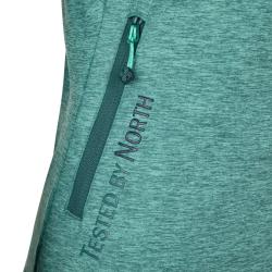 KILPI LAYANA-W Tmavě červená dámská mikina