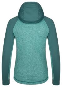 KILPI LAYANA-W Tyrkysová dámská mikina