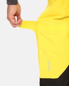 KILPI LAZZARO-M Žlté pánske membránové nohavice