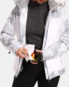 KILPI LENA-W Bílá dámská lyžařská bunda