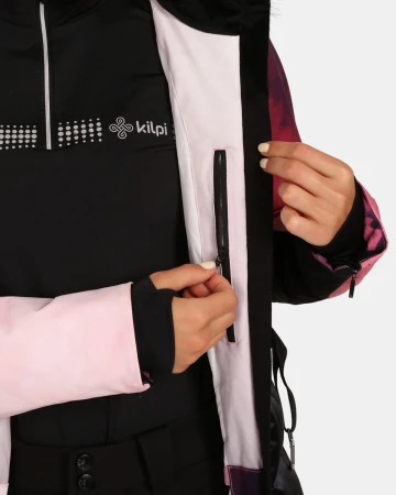 KILPI LENA-W Bílá dámská lyžařská bunda