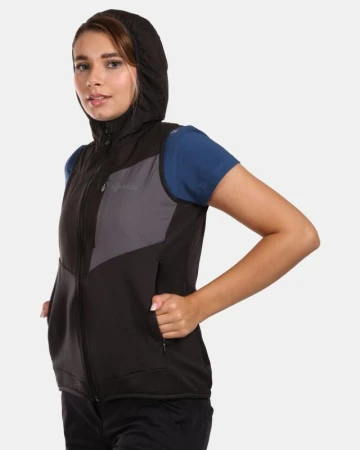 KILPI LENIA-W Černá dámská sportovní vesta