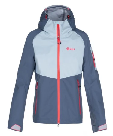 Kilpi LEXAY-W modrá dámská outdoor bunda s membránou Kilpi LEXAY-W modrá dámská outdoor bunda s membránou