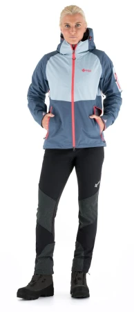 Kilpi LEXAY-W modrá dámská outdoor bunda s membránou