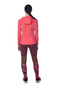 Kilpi LIGANO-W tmavo červené dámske legíny