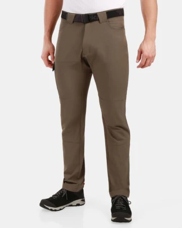 KILPI LIGNE-M Khaki pánské outdoorové kalhoty