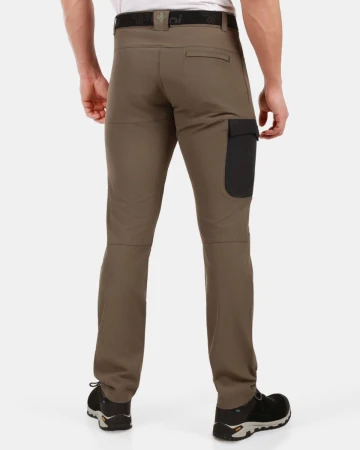 KILPI LIGNE-M Khaki pánské outdoorové kalhoty