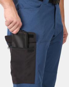 Kilpi LIGNE-M Tmavě modré pánské outdoorové kalhoty