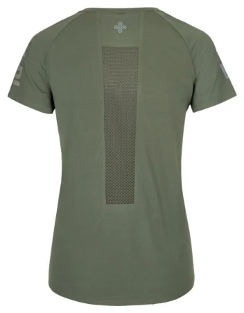Kilpi LIMED-W khaki dámské funkční tričko POUZE 38 (VÝPRODEJ)