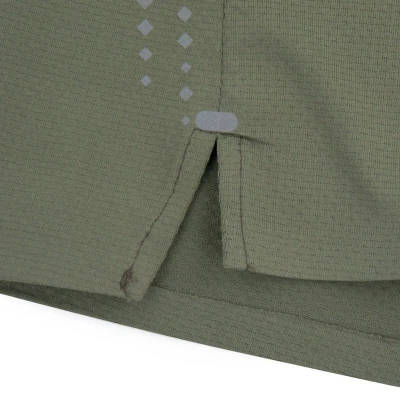 Kilpi LIMED-W khaki dámské funkční tričko