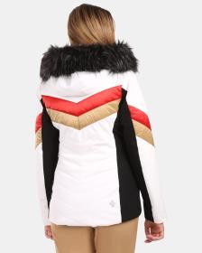 KILPI LIN-W Biela dámska lyžiarska bunda