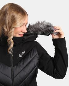 KILPI LIN-W Černá dámská lyžařská bunda