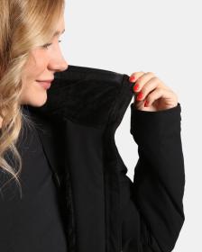 KILPI LIN-W Černá dámská lyžařská bunda