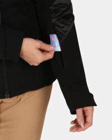 KILPI LIN-W Černá dámská lyžařská bunda POUZE 44 (VÝPRODEJ)