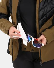 KILPI LIN-W Khaki dámská lyžařská bunda