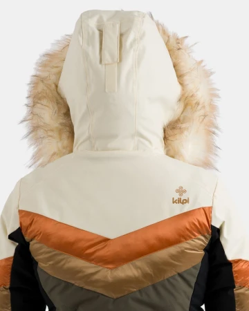 KILPI LIN-W Khaki dámská lyžařská bunda
