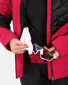 KILPI LIN-W Ružová dámska lyžiarska bunda