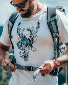 KILPI LISMAIN-M Světle šedé pánské funkční tričko