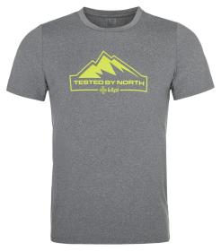 KILPI LISMAIN-M Tmavo šedé pánske outdoorové tričko KILPI LISMAIN-M Tmavo šedé pánske outdoorové tričko