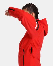 KILPI LORIEN-W Červená dámská lyžařská bunda