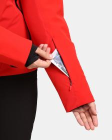 KILPI LORIEN-W Červená dámská lyžařská bunda