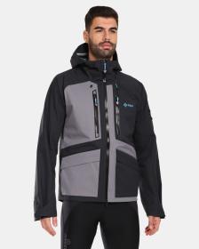 KILPI TD ARCHER-M Čierna pánska hardshellová bunda