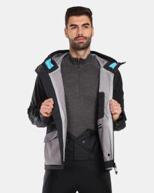 KILPI TD ARCHER-M Černá pánská hardshellová bunda