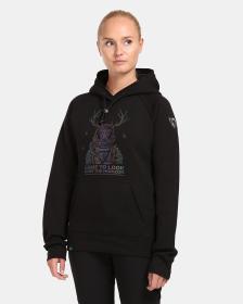 KILPI LTD BELLATRIX-W Černá dámská mikina