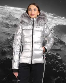 KILPI LTD SIRIUS-W Stříbrná dámská zimní bunda