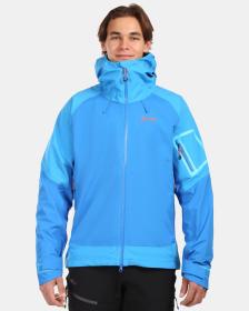 KILPI MAMBA-M Modrá pánská hardshellová nepromokavá bunda KILPI MAMBA-M Modrá pánská hardshellová nepromokavá bunda