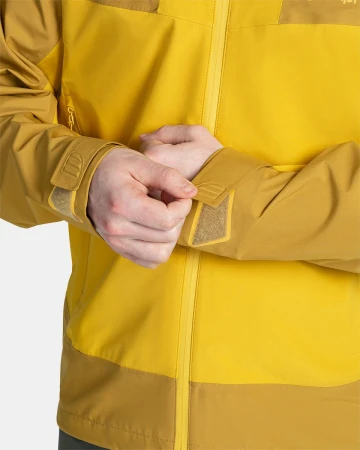 KILPI MAMBA-M Zlatá pánská outdoorová bunda