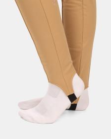 KILPI MAURA-W Béžové dámské lyžařské softshellové kalhoty