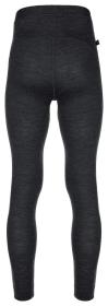 KILPI MAVORA BOTTOM-M Černé pánské termo kalhoty