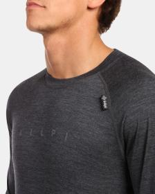 KILPI MAVORA TOP-M Černé pánské termo triko