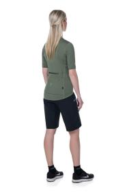 Kilpi MEARIL-W khaki dámský cyklistický dres