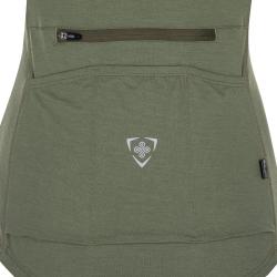 Kilpi MEARIL-W khaki dámsky cyklistický dres