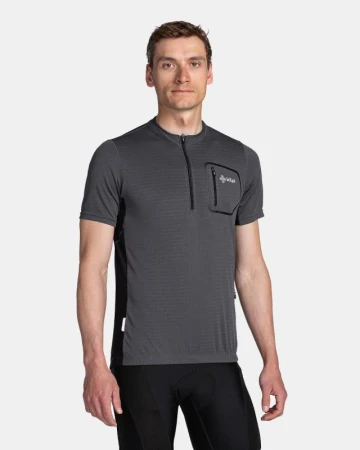 Kilpi MELEDO-M tmavě šedý pánský cyklistický dres Kilpi MELEDO-M tmavě šedý pánský cyklistický dres