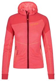 KILPI MEMPHIS-W Růžová dámská funkční mikina KILPI MEMPHIS-W Růžová dámská funkční mikina