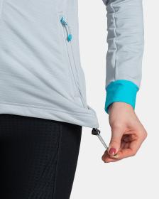 KILPI MEMPHIS-W Světle šedá dámská mikina