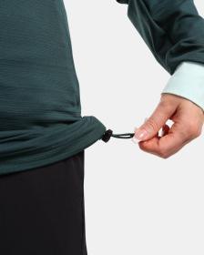 KILPI MEMPHIS-W Tmavě zelená dámská strečová mikina