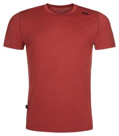 KILPI MERIN-M Tmavě červené pánské funkční triko