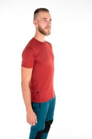 KILPI MERIN-M Tmavě červené pánské funkční triko