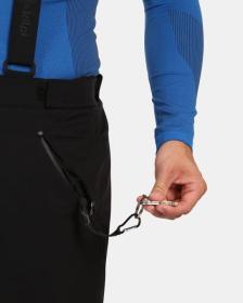 KILPI METHONE-M Čierne pánske lyžiarske nohavice LEN XXL (VÝPREDAJ)