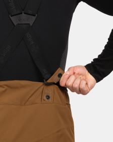 KILPI METHONE-M Hnědé pánské lyžařské kalhoty