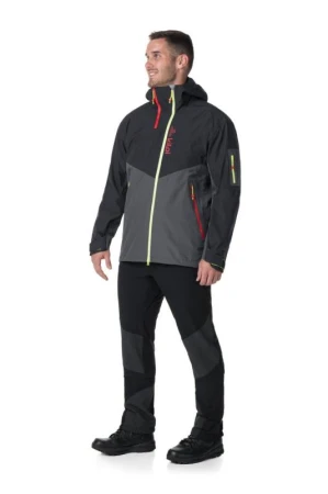 KILPI METRIX-M Černá pánská outdoorová bunda